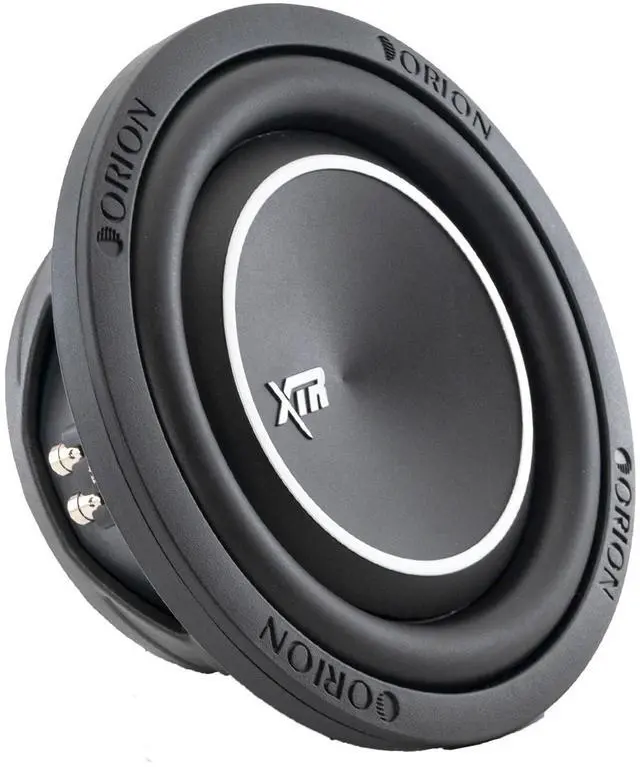 Main image of XTR8SWD4 XTR Series 8" Shallow Subwoofer, 1200W, Dual 4 Ohm | 1200W Max, 300W RMS, Dual 2" Voice Coil, UV-Coated Cone, NBR Surround, Free Air, OEM Replacement