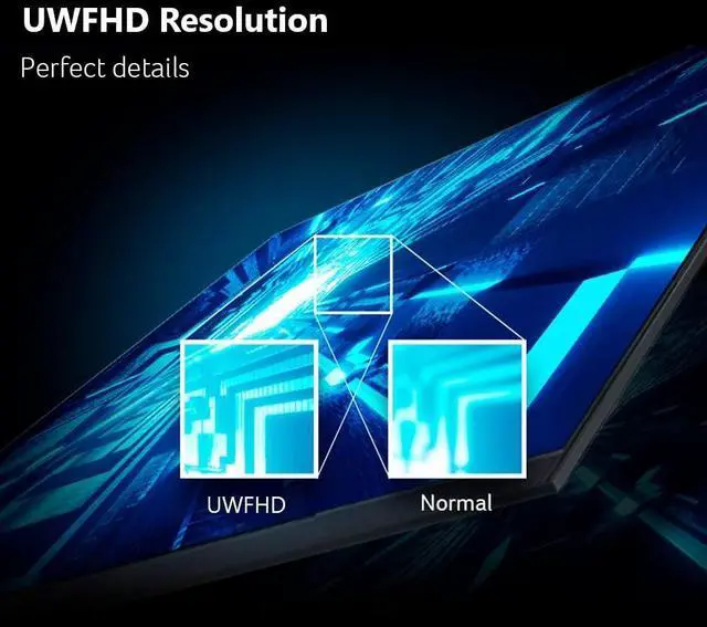 Alt view image 2 of 6 - Nitro 29.5 UWFHD 2560 x 1080 1800R Curved Gaming Monitor | AMD FreeSync Premium | Up to 200Hz Refresh Rate | 1ms (VRB) | sRGB 100% | 1 x Display Port 1.4 & 2 x HDMI 2.0 Ports | ED300C X1bmiippx