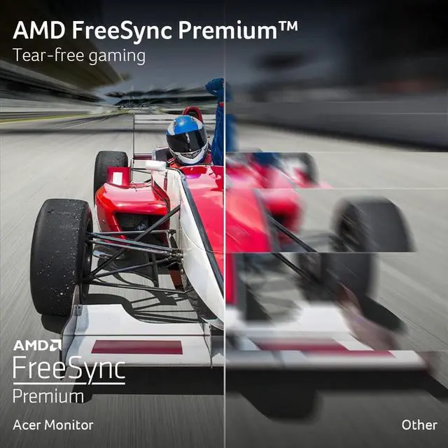 Alt view image 3 of 6 - Nitro 29.5 UWFHD 2560 x 1080 1800R Curved Gaming Monitor | AMD FreeSync Premium | Up to 200Hz Refresh Rate | 1ms (VRB) | sRGB 100% | 1 x Display Port 1.4 & 2 x HDMI 2.0 Ports | ED300C X1bmiippx