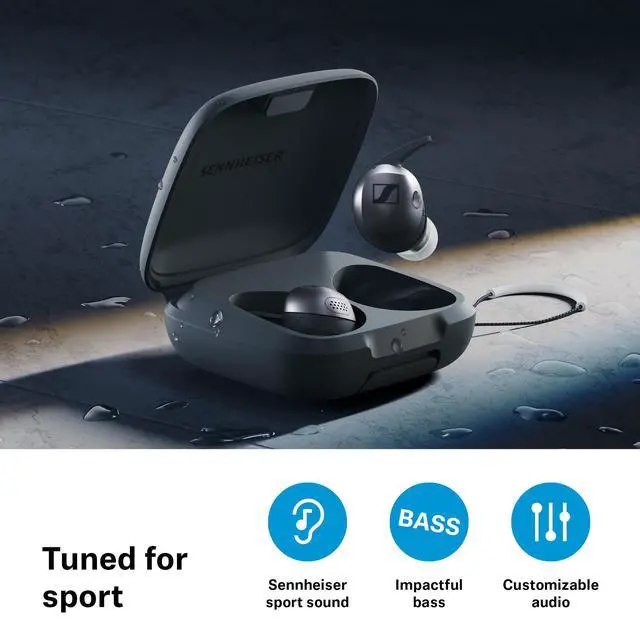 Alt view image 2 of 6 - Momentum Sport, Active Tuning, ANC, 24hr Battery, Olive