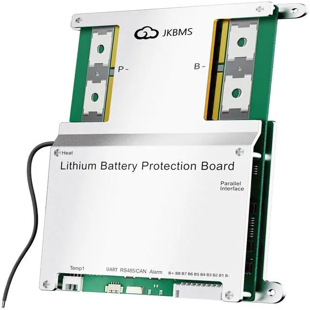 Main image of JK-B1A8S20P-HC 4S-8S 200A Smart BMS, 1A Active Balance, CAN & Heating | High-current monitoring and inverter-ready control for RV, marine, golf cart, solar storage and backup power systems