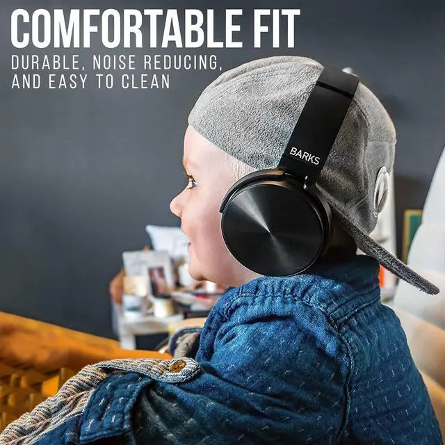 Alt view image 5 of 6 - Classroom Headphones Bulk 10 Pack (Select Black, On-Ear, Wired 3.5mm) | Durable Everyday Student Use, Tangle-Free Cords, Adjustable Fit All-Day Comfort, Clear Sound, Easy Clean, K-12 School Testing