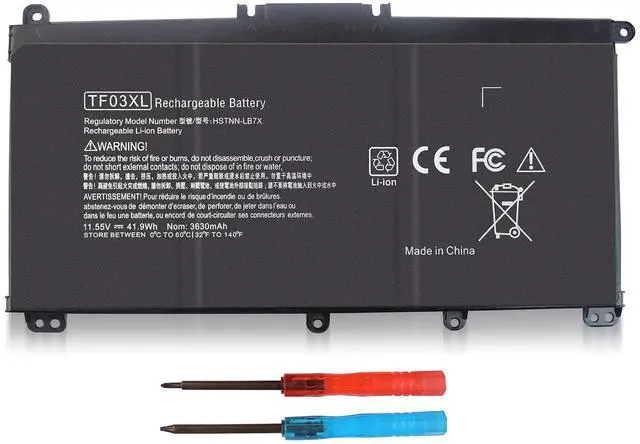Main image of 920070-855 920046-421 TF03XL Battery for HP Pavilion 15-CC 15-CD 17-ar050wm 17-ar0xx 15-cc023cl 15-cc123cl 15-cc563st 15-cc050wm 15-cd040wm 14m-cd0001dx 14m-cd0003dx 14-cd1055cl 14-bf0xx 920046-121