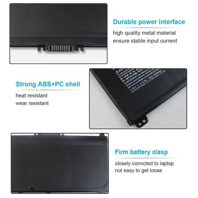 Alt view image 3 of 6 - 920070-855 920046-421 TF03XL Battery for HP Pavilion 15-CC 15-CD 17-ar050wm 17-ar0xx 15-cc023cl 15-cc123cl 15-cc563st 15-cc050wm 15-cd040wm 14m-cd0001dx 14m-cd0003dx 14-cd1055cl 14-bf0xx 920046-121
