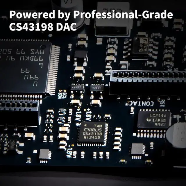 Alt view image 4 of 6 - SMSL PL150 CD Player High Power CS43198 D/A chip, Standard/MQA-CD/HDCD CDs, with RCA/3.5mm & 4.4mm Headphone/Optical/Coaxial Output, for Vehicle/Laptop/TV/PC, CD Player Amp with Remote Control (Black)