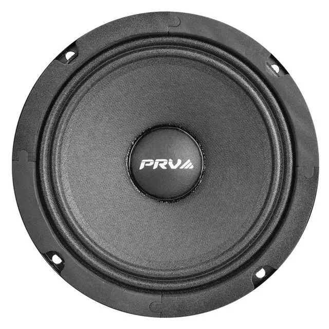 Alt view image 3 of 6 - 6.5 Midrange Speakers Pair 6MR200A-4, 200 Watts, 4 Ohm Shallow Mount Car Audio Slim Speaker, 1.5 in Voice Coil, Compact for Doors (2 Speakers)