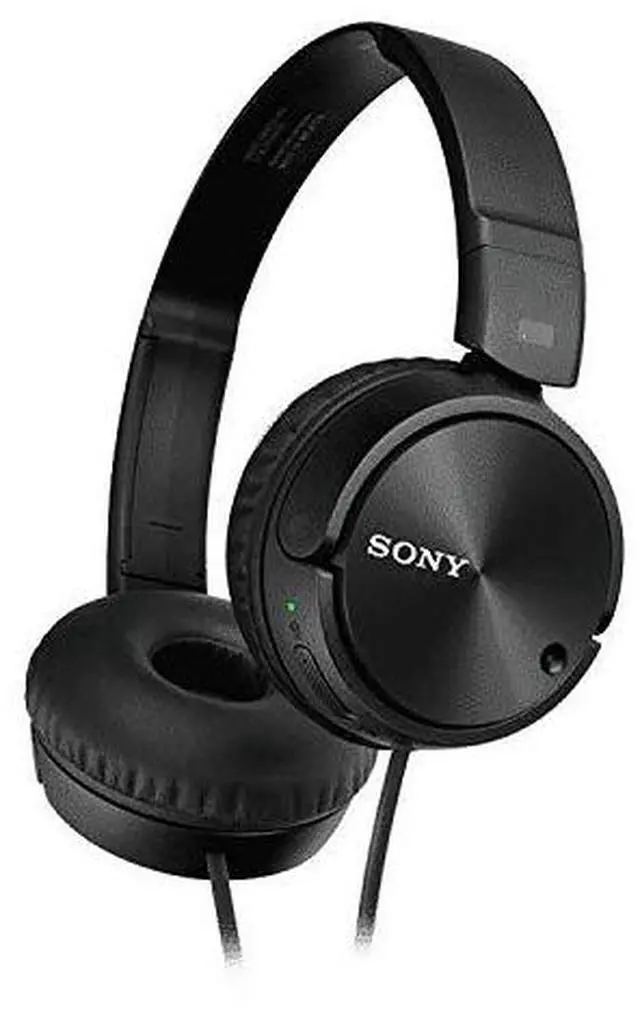 Alt view image 4 of 4 - MDRZX110NC Noise Canceling On Ear Headphones, Black, Wired