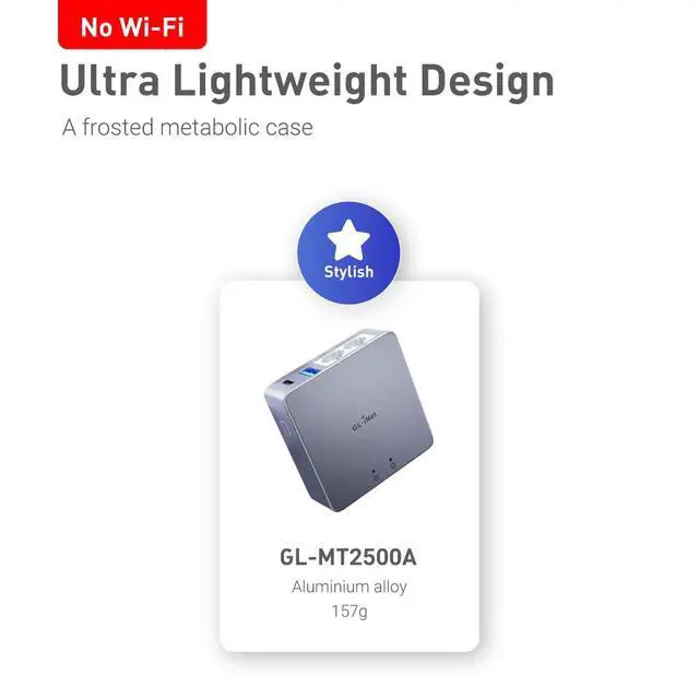 Alt view image 5 of 6 - GL-MT2500A Brume 2 Wired VPN Security Gateway 2.5G WAN | Run a VPN server and a VPN client on the same device at the same time, great for site-to-site and remote work