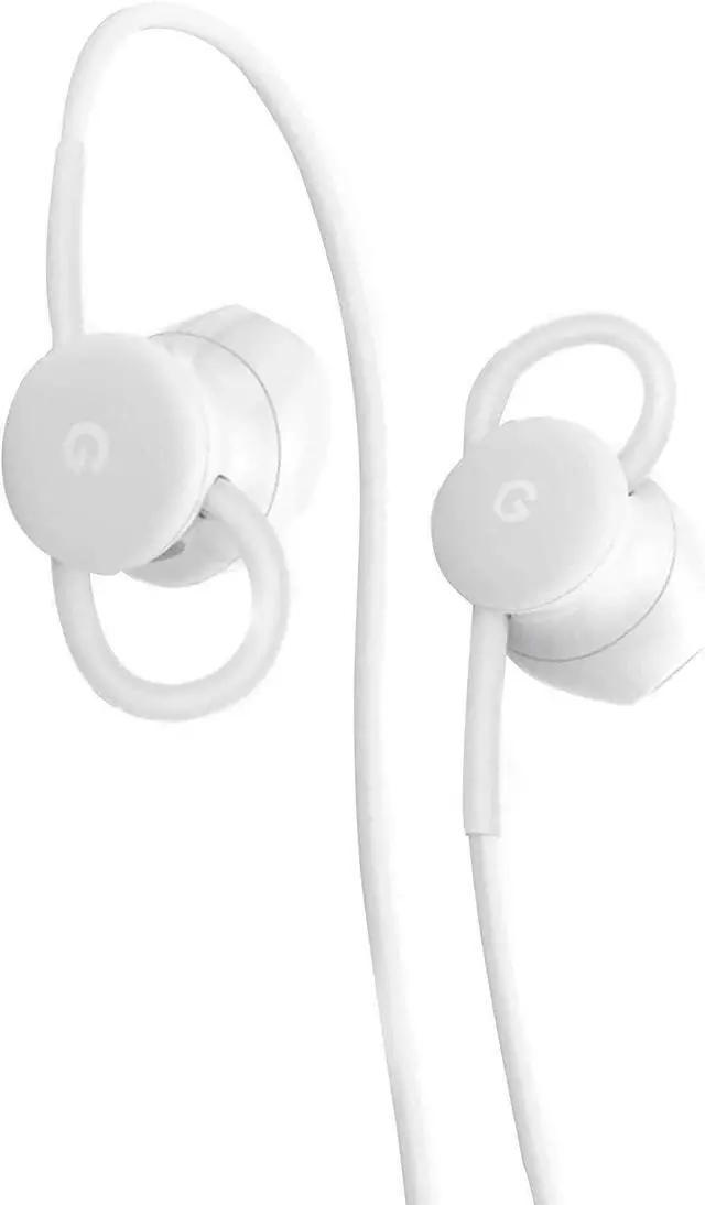 Alt view image 5 of 5 - Earbuds Wired Headset USB-C, Comfortable Fit, Inline Controls, Compatible with Type-C Phones - White (Retail)