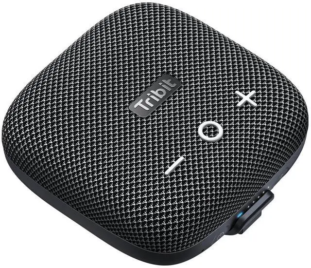Main image of StormBox Micro 2 Portable Bluetooth Speaker, 10W, 12H Playtime | Bike Speaker, IP67 Waterproof, BT5.3, XBass, Wireless, TWS Pairing, Built-in Mic, Outdoor, Camping, Travel, Cycling, Black