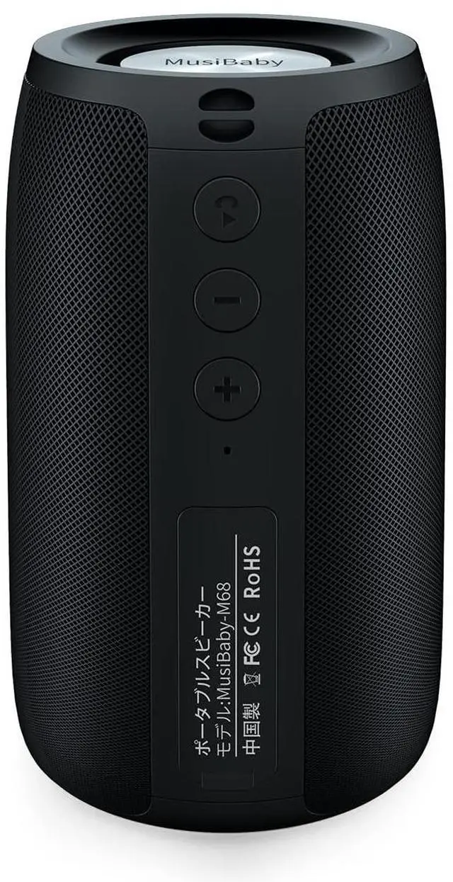Main image of Bluetooth Speaker, Speaker,Outdoor, Portable,Waterproof,Wireless Speakers,Dual Pairing, Bluetooth 5.0,Loud Stereo,Booming Bass,1500 Mins Playtime for Home&Party (Black, M68) | Portable and compact wit