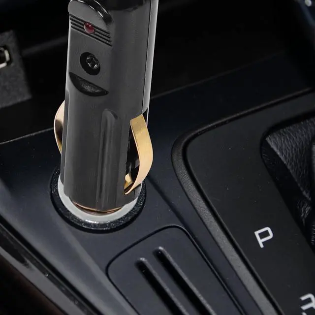 Alt view image 5 of 7 - Cigarette Lighter Male Plug Cable,12V Replacement Car Cigarette Lighter,With 20A Fuse,13AWG Tin-Plated Tail Wire- 2M/6.5FT