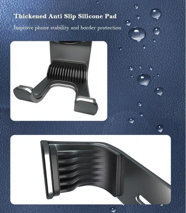 Alt view image 3 of 7 - 3-in-1 Multifunctional Car Phone Mounted Bracket Car Air Vent Cell Phone Holder Vehicle Windshield Smartphone Cradle Safety Cutting Blade & Hammer Accessories