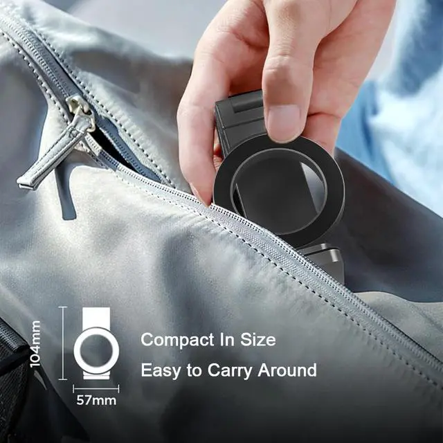 Alt view image 2 of 7 - Universal Magnetic Airplane Phone Holder Multi-Directional 360° Rotation Phone Mount Flexible Rotation Travel Essentials Adjustable Phone Stand