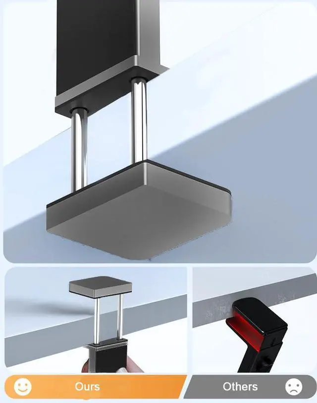 Alt view image 7 of 7 - Universal Magnetic Airplane Phone Holder Multi-Directional 360° Rotation Phone Mount Flexible Rotation Travel Essentials Adjustable Phone Stand