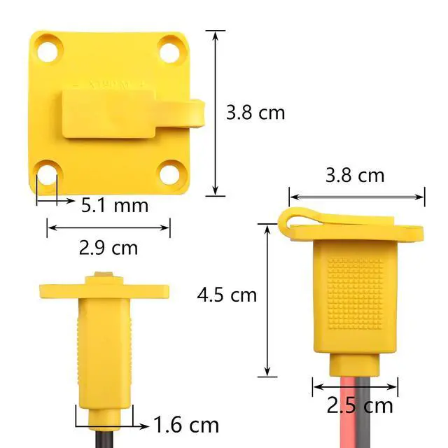 Alt view image 7 of 7 - AC to DC Adapter Wall Plug to 12V 24W Cigarette Lighter Converter 100-240V AC to DC 12 V Cigarette Lighter Adapter, AC/DC Power Converter