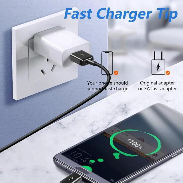 Alt view image 2 of 7 - USB 1 Male to 6 Male Micro Splitter Y Cable USB Micro Y Splitter Supports Data Transmission of U disks, Keyboards, and mice, and Power Supply for USB Devices (0.5m/1.64ft)
