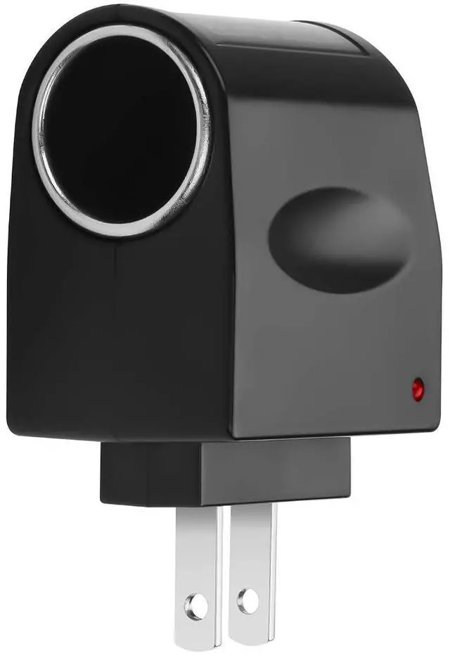 Main image of AC to DC Adapter Wall Plug to 12V 18W Cigarette Lighter Converter 100-240V AC to DC 12 V Cigarette Lighter Adapter, AC/DC Power Converter