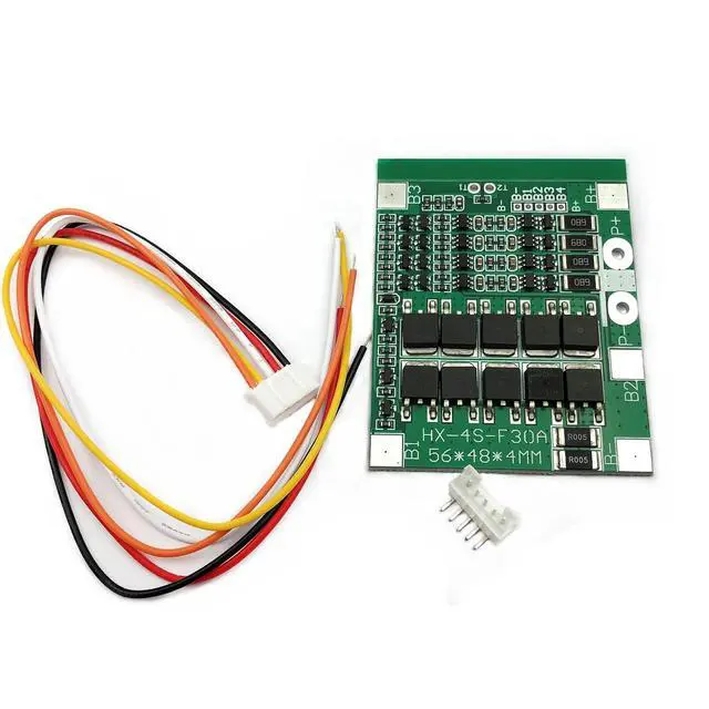 Alt view image 4 of 7 - 2pcs 4S 30A 14.8V Li-ion Lithium 18650 Battery BMS Packs PCB Protection Board Balance Integrated Circuits
