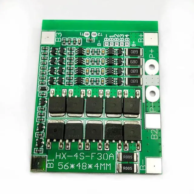Alt view image 5 of 7 - 2pcs 4S 30A 14.8V Li-ion Lithium 18650 Battery BMS Packs PCB Protection Board Balance Integrated Circuits