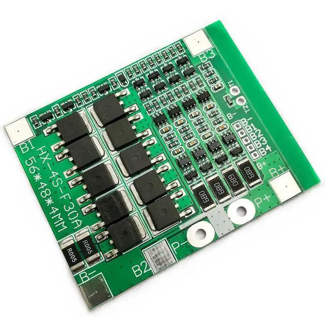 Alt view image 6 of 7 - 2pcs 4S 30A 14.8V Li-ion Lithium 18650 Battery BMS Packs PCB Protection Board Balance Integrated Circuits