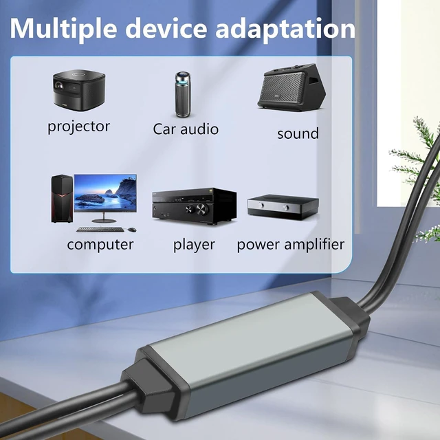 Alt view image 3 of 7 - RCA Noise Isolator,RCA Audio Hum Eliminator Ground Loop Noise Isolator,Uses Jack