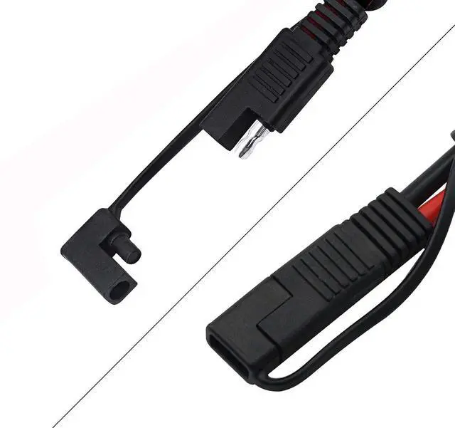 Alt view image 5 of 7 - 50cm 10AWG SAE to Male & Female Adapter 10AWG Cable with SAE Conector for RV Panel Solar