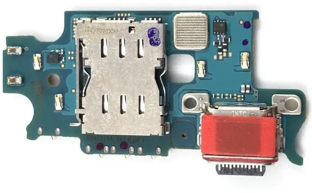 Alt view image 3 of 6 - USB Charger Charging Port Plug Mic Microphone PCD Board Flex Cable Connector Replacement Compatible with Samsung Galaxy S23 Plus S916U S916 S916U1