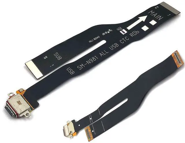 Main image of USB Charger Charging Port Dock Connector Ribbon Flex Cable PCB Board Compatible with Samsung Galaxy Note20 5G N981 N981U 6.7inch