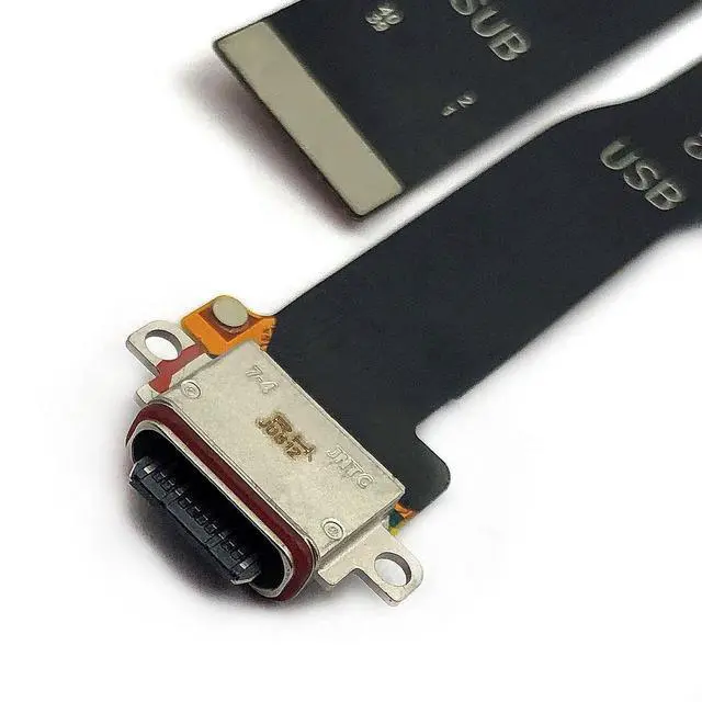 Alt view image 3 of 7 - USB Charger Charging Port Dock Connector Ribbon Flex Cable PCB Board Compatible with Samsung Galaxy Note20 5G N981 N981U 6.7inch