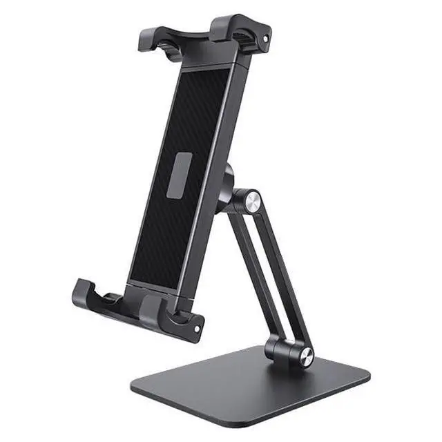 Alt view image 5 of 7 - Alloy Aluminum 360° Rotatable Phone Stand Base Mobile Phone Support Tablet Holder Brace Bracket Accessary for Cell Phone Holder Wireless Charger DIY Suit 17mm Ball Head (Base only)