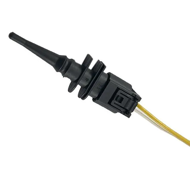 Alt view image 5 of 7 - Ambient Outside Air Temperature Sensor with Connector Pigtail Plug 65816936953/65816905050 + 61132359999 Compatible with E46 E39 E38 X3 X5 Z4 1 3 4 5 6 7 Series
