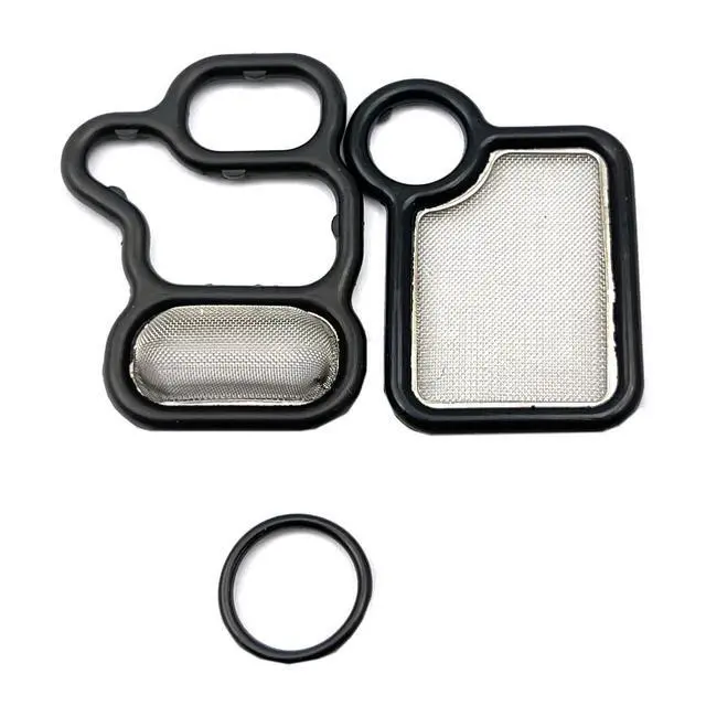 Alt view image 3 of 6 - Spool Valve Filter Screen VTC VTEC Solenoid Gasket 15845-RAA-A01 Compatible with CRV Element Civic Si Accord Crosstour TSX RDX 917-176,15815-RAA-A02,91319-PAA-A01(1Set)