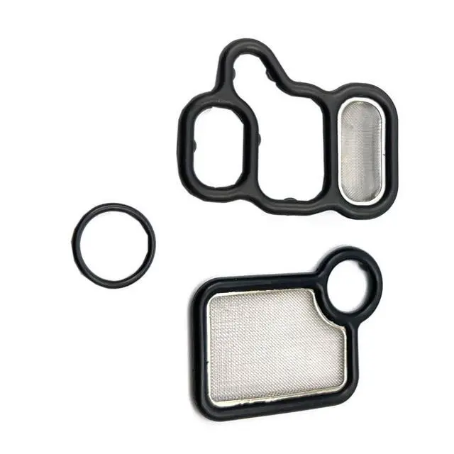 Alt view image 5 of 6 - Spool Valve Filter Screen VTC VTEC Solenoid Gasket 15845-RAA-A01 Compatible with CRV Element Civic Si Accord Crosstour TSX RDX 917-176,15815-RAA-A02,91319-PAA-A01(1Set)