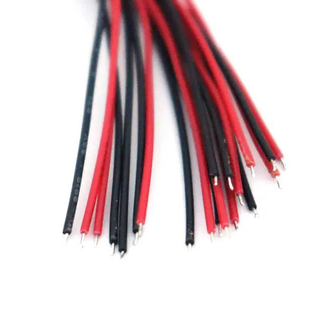 Alt view image 4 of 6 - 20 Pairs JST 1.25mm 2 Pin Micro Male Female Connector Plug 80mm Wires Cables