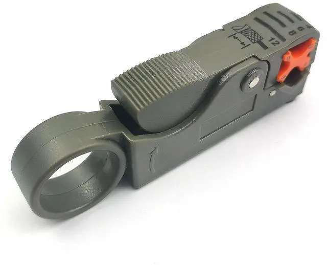 Main image of Cable Stripper Coaxial Wire Coax Stripping Tool RG6 RG11 RG58 RG59 Universal