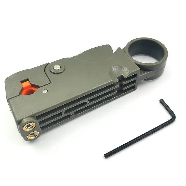 Alt view image 2 of 7 - Cable Stripper Coaxial Wire Coax Stripping Tool RG6 RG11 RG58 RG59 Universal