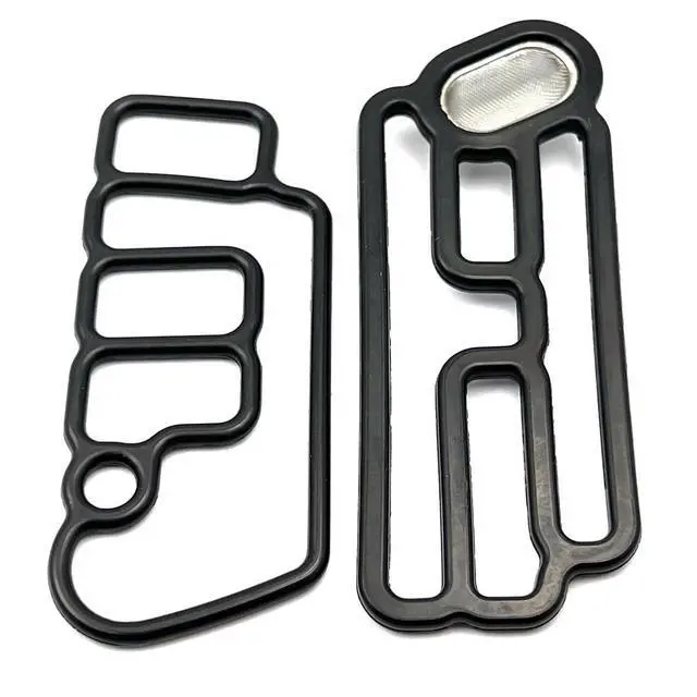 Alt view image 2 of 6 - Cylinder Head VVT VTEC Solenoid Spool Valve Gasket Compatible with RDX Accord Crosstour Odyssey Pilot 3.5L 15815-R70-A01,15845-R70-A01,918-056