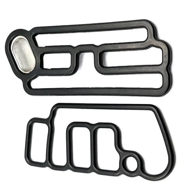 Alt view image 4 of 6 - Cylinder Head VVT VTEC Solenoid Spool Valve Gasket Compatible with RDX Accord Crosstour Odyssey Pilot 3.5L 15815-R70-A01,15845-R70-A01,918-056