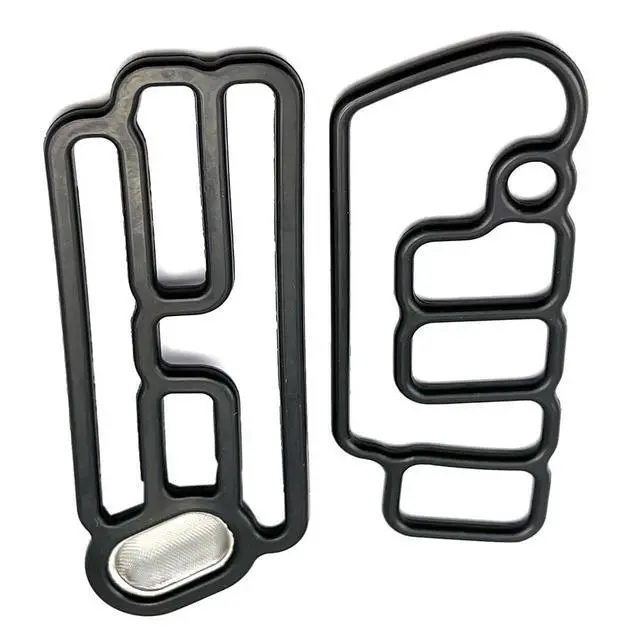 Alt view image 5 of 6 - Cylinder Head VVT VTEC Solenoid Spool Valve Gasket Compatible with RDX Accord Crosstour Odyssey Pilot 3.5L 15815-R70-A01,15845-R70-A01,918-056