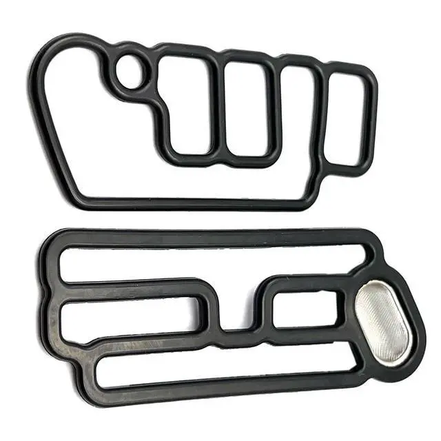Alt view image 6 of 6 - Cylinder Head VVT VTEC Solenoid Spool Valve Gasket Compatible with RDX Accord Crosstour Odyssey Pilot 3.5L 15815-R70-A01,15845-R70-A01,918-056