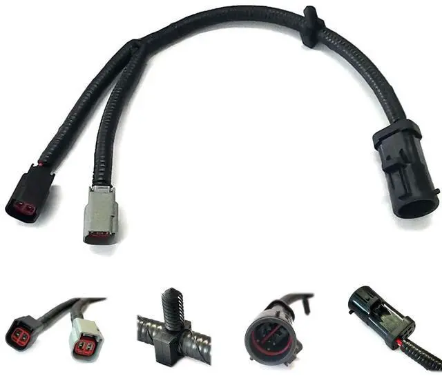 Main image of Fuel Pump UPDATED Wire Harness Assembly Compatible with For-d 2003-2007 F-250 F-350 Super Duty 6.0L Powerstroke 6C3Z-9F759-A Horizontal Fuel Conditioning Module