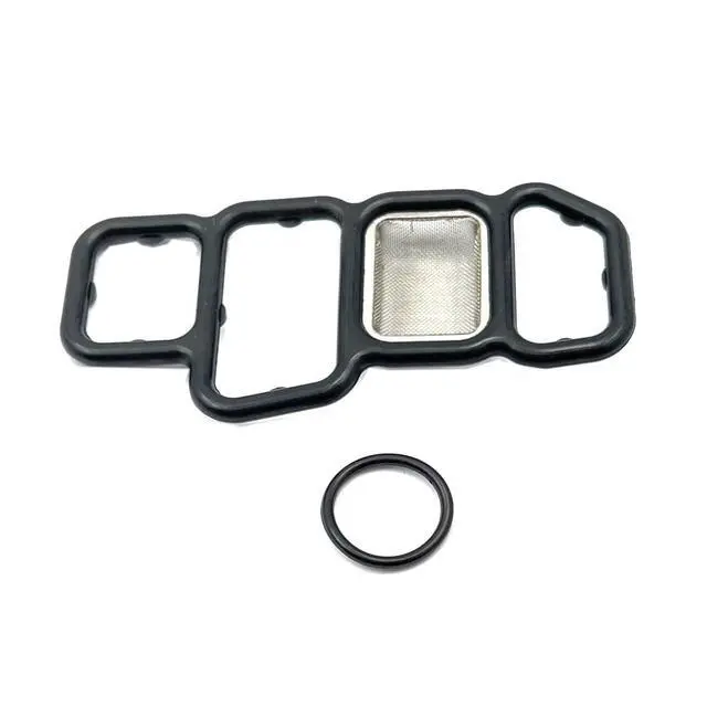Alt view image 5 of 6 - Head Cylinder Solenoid Valve Gasket Compatible with 03-21 ILX Accord Civic CR-V HR-V Cayenne 15826-RNA-A01,91319-PAA-A01 917-174,15826RNAA01,91319PAAA01,917174,0115600,SVF102