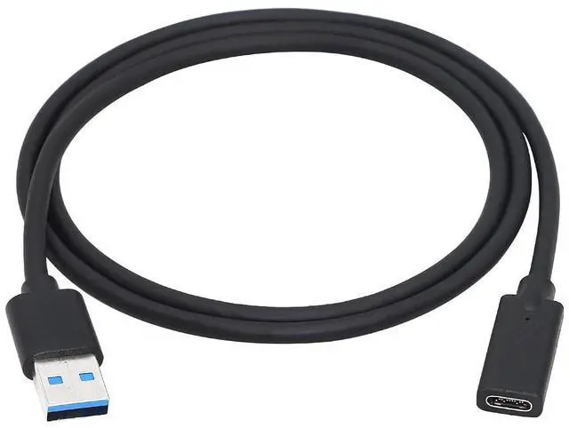 Main image of USB 3.0 Type A Male to USB 3.0 Type C Female Connector Converter Adapter (Black) (3ft)