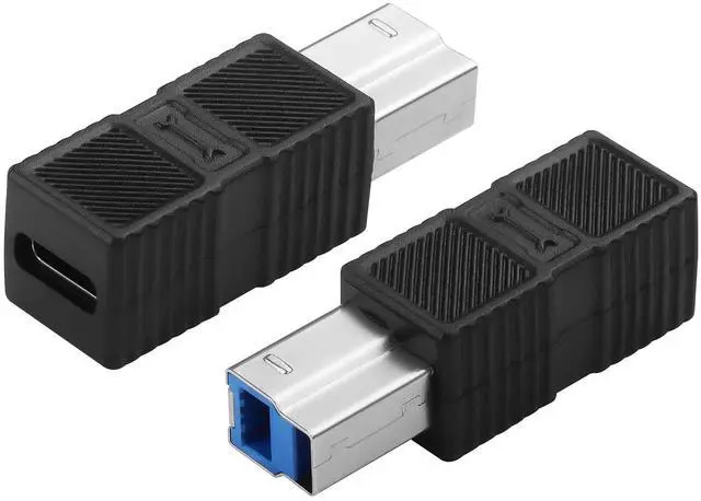 Main image of USB 3.0 Type C Female to Type B Male Connector Adapter 5Gbps USB3.0 C to B Printer Converter for Printer, Scanner, External Hard Drive - 2Pack