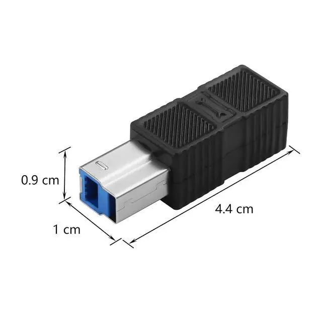 Alt view image 7 of 7 - USB 3.0 Type C Female to Type B Male Connector Adapter 5Gbps USB3.0 C to B Printer Converter for Printer, Scanner, External Hard Drive - 2Pack