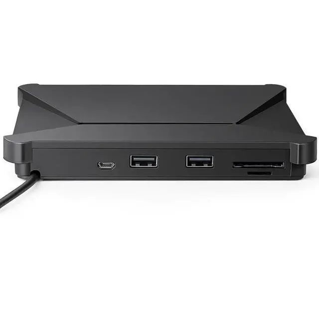 Alt view image 5 of 7 - External CD/DVD Drive for Laptop, USB 3.0 Type C DVD Player Portable CD/DVD Burner, CD ROM External DVD Optical Drive Compatible with Laptop Desktop PC Windows 11/10/8/7 Linux OS