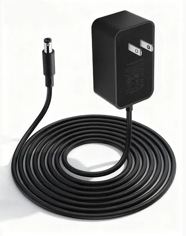 Main image of 12V 3A 36W Power Supply AC to DC 5.5 x 2.1mm Adapter, 100-240V 50-60Hz AC to DC5521 12 V Cord for CCTV Camera,Speakers, LED Strip Light - 4.92 FT