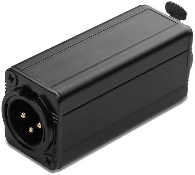 Main image of XLR Ground Loop Noise Isolator,XLR Male to Female Passive Isolation Transformer,