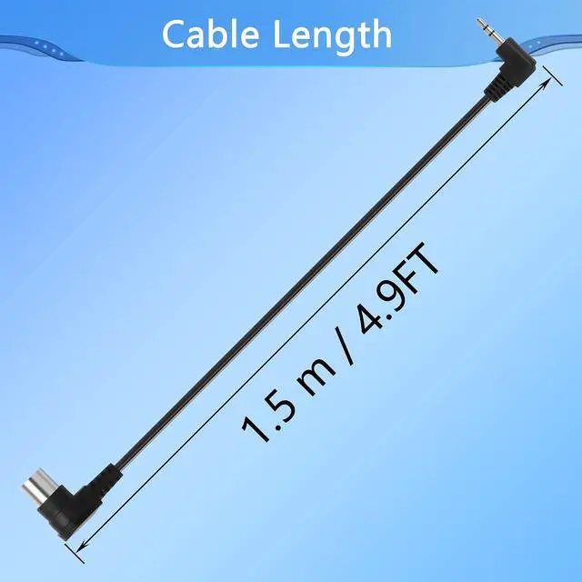 Alt view image 6 of 6 - 2PCS 5 Pin DIN to 3.5mm Cable,90 Degree MIDI Din 5 Pin Male to 90 Degree 3.5mm 1/8'' Male TRS Stereo Jack Audio Cable for Speaker, MIDI Keyboard (1.5M/5FT)